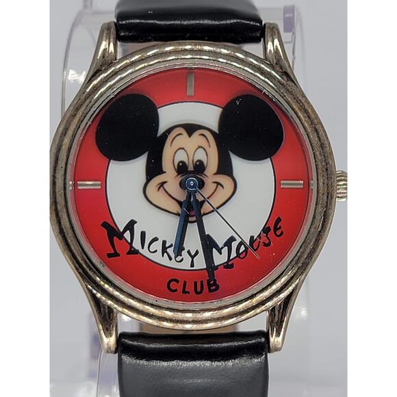 1990’s Disney Store Exclusive Mickey Mouse Club Vintage Mickey Mouse Club Watch - Picture 1 of 9